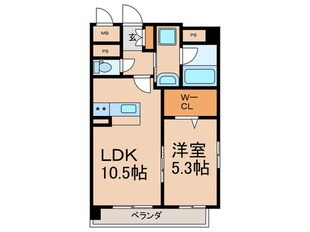 ソフィア２１新合川の物件間取画像